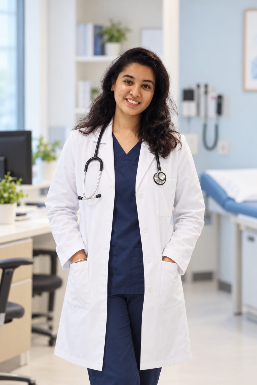 Healthcare professional in a clinic